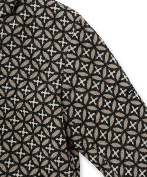 DRESSTERIOR / ドレステリア レザーブルゾン・ジャケット | オーバーラップサークル ウールジャカードパーカー | 詳細16