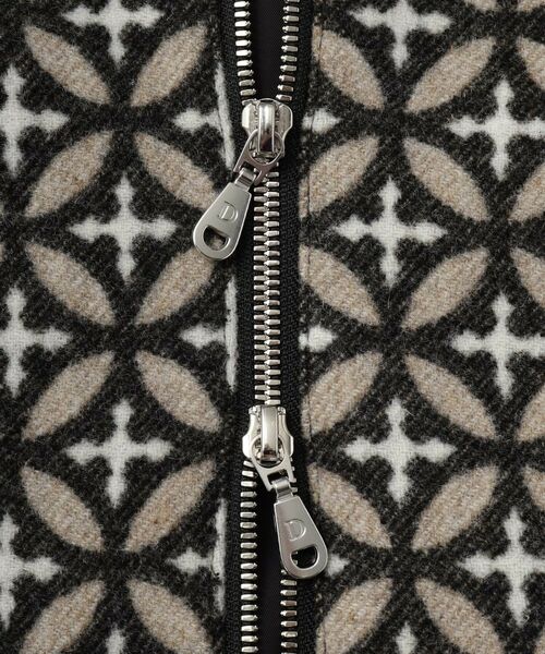 DRESSTERIOR / ドレステリア レザーブルゾン・ジャケット | オーバーラップサークル ウールジャカードパーカー | 詳細20