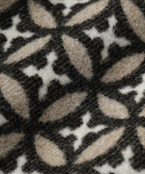 DRESSTERIOR / ドレステリア レザーブルゾン・ジャケット | オーバーラップサークル ウールジャカードパーカー | 詳細22