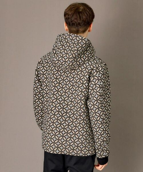 DRESSTERIOR / ドレステリア レザーブルゾン・ジャケット | オーバーラップサークル ウールジャカードパーカー | 詳細8