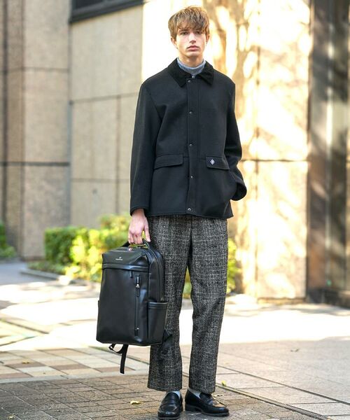 DRESSTERIOR / ドレステリア レザーブルゾン・ジャケット | 【Safari12月号掲載】ウールハンティングジャケット | 詳細2