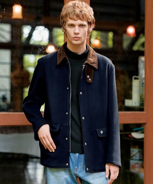 DRESSTERIOR/ドレステリア ウールハンティングジャケット ネイビー(094) 92(L) DRESSTERIOR/ドレステリア ウールハンティングジャケット ネイビー(094) 92(L)