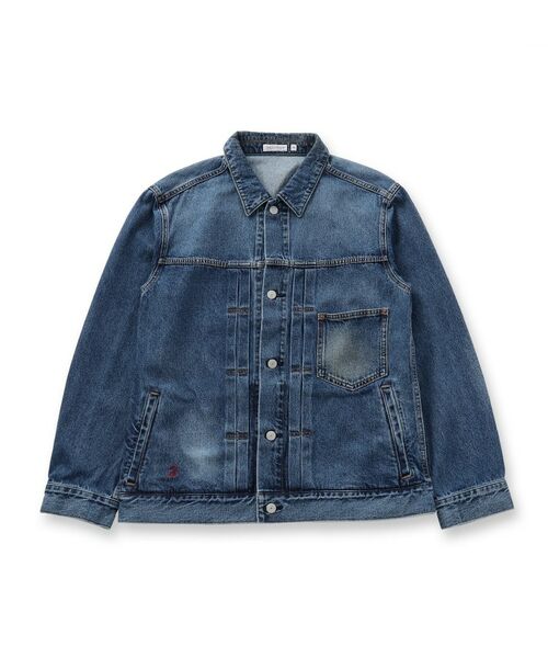 DRESSTERIOR / ドレステリア Gジャン・デニムジャケット | ファーストモデル ユーズドデニムGジャン | 詳細13