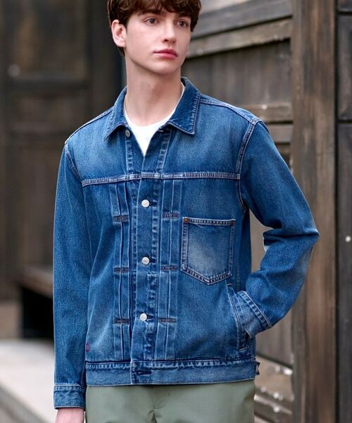 DRESSTERIOR / ドレステリア Gジャン・デニムジャケット | ファーストモデル ユーズドデニムGジャン | 詳細3