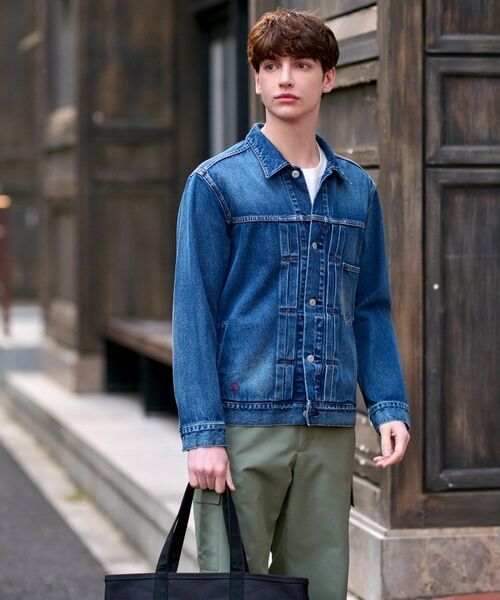 DRESSTERIOR / ドレステリア Gジャン・デニムジャケット | ファーストモデル ユーズドデニムGジャン | 詳細4