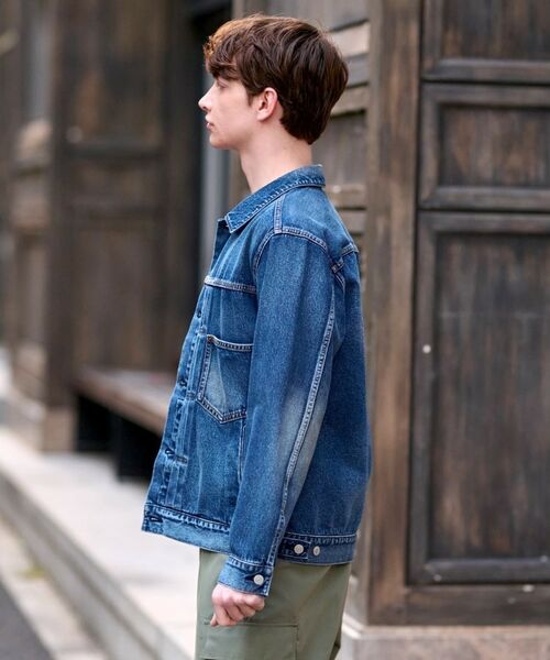 DRESSTERIOR / ドレステリア Gジャン・デニムジャケット | ファーストモデル ユーズドデニムGジャン | 詳細5