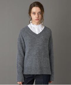 DRESSTERIOR / ドレステリア ニット・セーター | 【CLASSY.12月号掲載】アルパカブレンドVネックニット