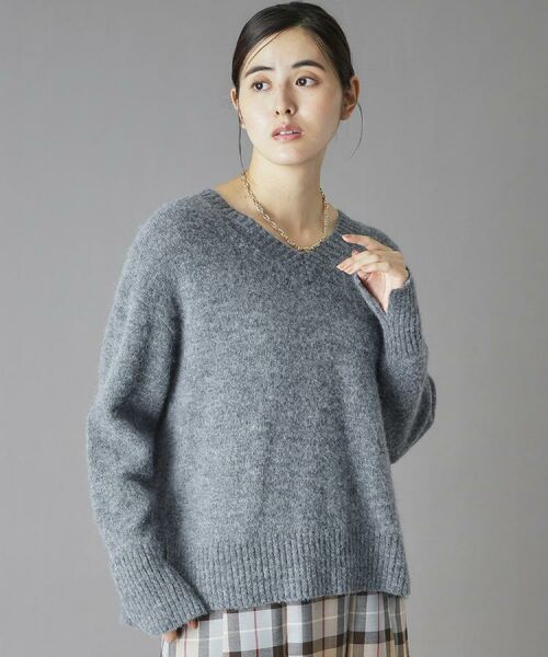 DRESSTERIOR / ドレステリア ニット・セーター | 【CLASSY.12月号掲載】アルパカブレンドVネックニット | 詳細10