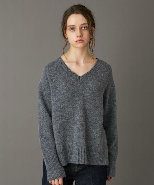 DRESSTERIOR / ドレステリア ニット・セーター | 【CLASSY.12月号掲載】アルパカブレンドVネックニット | 詳細3