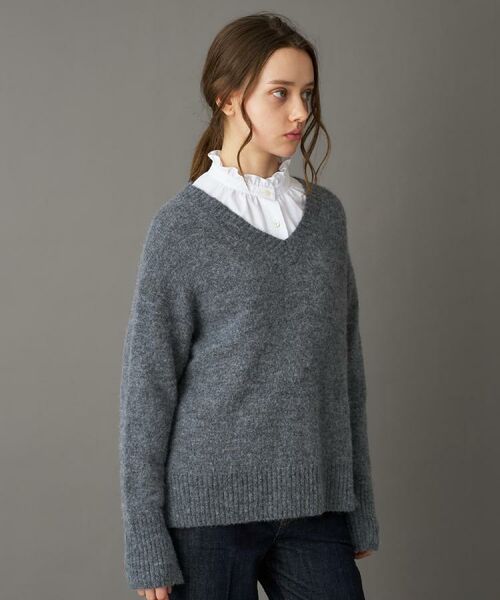 DRESSTERIOR / ドレステリア ニット・セーター | 【CLASSY.12月号掲載】アルパカブレンドVネックニット | 詳細4