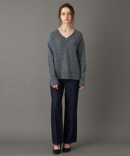 DRESSTERIOR / ドレステリア ニット・セーター | 【CLASSY.12月号掲載】アルパカブレンドVネックニット | 詳細5