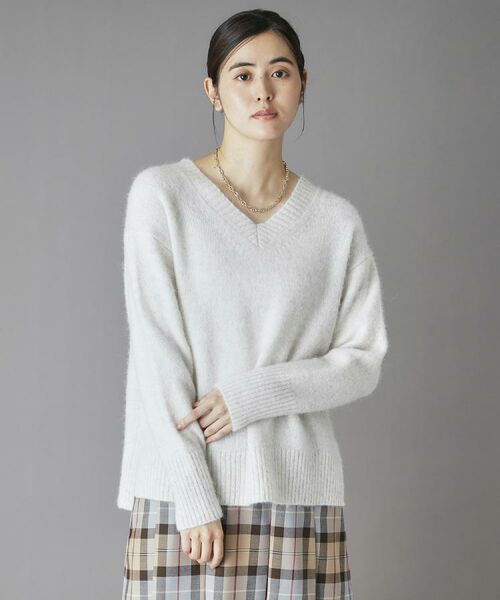 DRESSTERIOR / ドレステリア ニット・セーター | 【CLASSY.12月号掲載】アルパカブレンドVネックニット | 詳細7