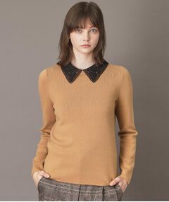 DRESSTERIOR / ドレステリア ニット・セーター | 2WAYレースカラーニット