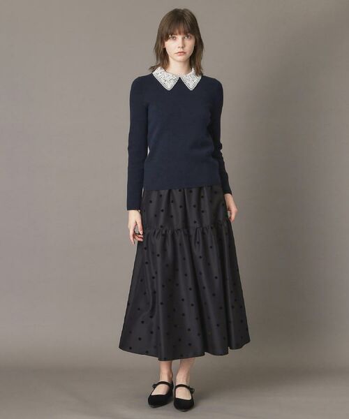 DRESSTERIOR / ドレステリア ニット・セーター | 2WAYレースカラーニット | 詳細13