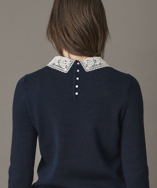 DRESSTERIOR / ドレステリア ニット・セーター | 2WAYレースカラーニット | 詳細16