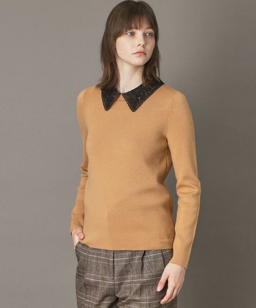 DRESSTERIOR / ドレステリア ニット・セーター | 2WAYレースカラーニット | 詳細20