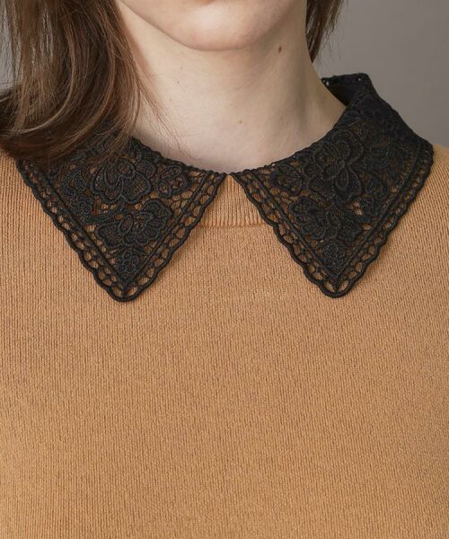 DRESSTERIOR / ドレステリア ニット・セーター | 2WAYレースカラーニット | 詳細24