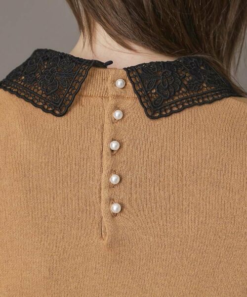 DRESSTERIOR / ドレステリア ニット・セーター | 2WAYレースカラーニット | 詳細25