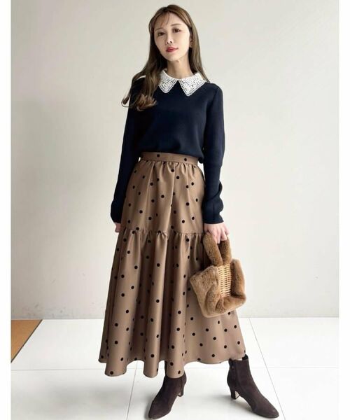 DRESSTERIOR / ドレステリア ニット・セーター | 2WAYレースカラーニット | 詳細28