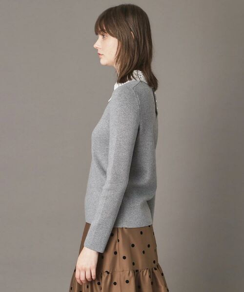 DRESSTERIOR / ドレステリア ニット・セーター | 2WAYレースカラーニット | 詳細3