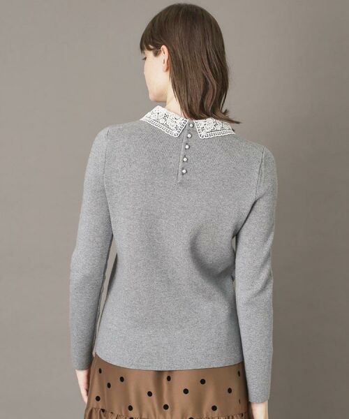 DRESSTERIOR / ドレステリア ニット・セーター | 2WAYレースカラーニット | 詳細6