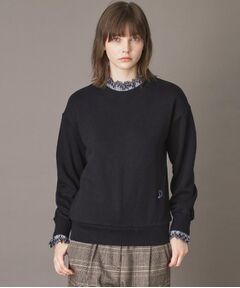 DRESSTERIOR / ドレステリア スウェット | 取り外しフリル付き裏毛プルオーバー