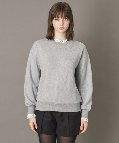 DRESSTERIOR / ドレステリア スウェット | 取り外しフリル付き裏毛プルオーバー | 詳細1