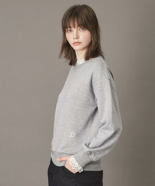 DRESSTERIOR / ドレステリア スウェット | 取り外しフリル付き裏毛プルオーバー | 詳細12