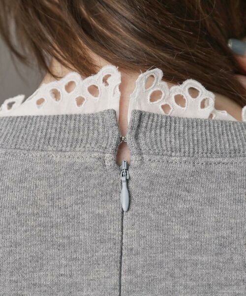 DRESSTERIOR / ドレステリア スウェット | 取り外しフリル付き裏毛プルオーバー | 詳細15
