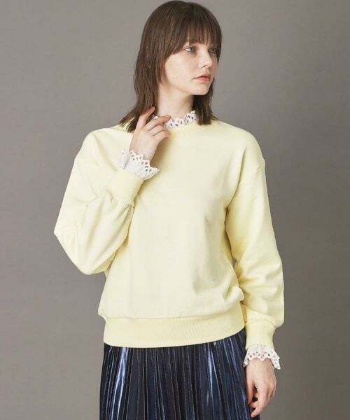 DRESSTERIOR / ドレステリア スウェット | 取り外しフリル付き裏毛プルオーバー | 詳細17