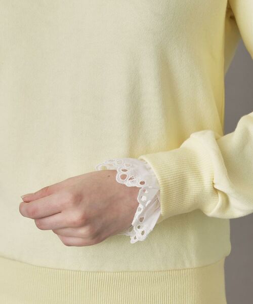 DRESSTERIOR / ドレステリア スウェット | 取り外しフリル付き裏毛プルオーバー | 詳細22