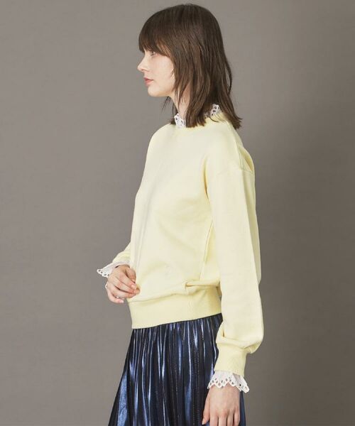 DRESSTERIOR / ドレステリア スウェット | 取り外しフリル付き裏毛プルオーバー | 詳細24