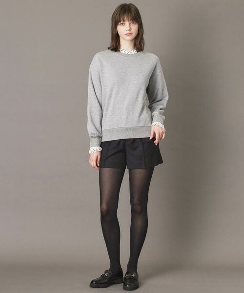 DRESSTERIOR / ドレステリア スウェット | 取り外しフリル付き裏毛プルオーバー | 詳細3