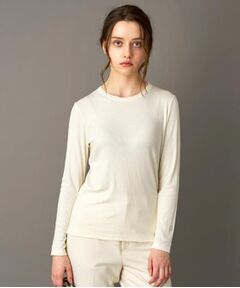 DRESSTERIOR / ドレステリア カットソー | 【インナー使いに最適/しっとり暖かな保湿素材】クルーネックプルオーバー