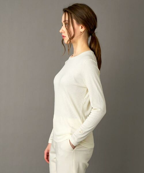 DRESSTERIOR / ドレステリア カットソー | 【インナー使いに最適/しっとり暖かな保湿素材】クルーネックプルオーバー | 詳細11