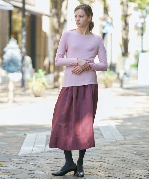 DRESSTERIOR / ドレステリア カットソー | 【インナー使いに最適/しっとり暖かな保湿素材】クルーネックプルオーバー | 詳細7