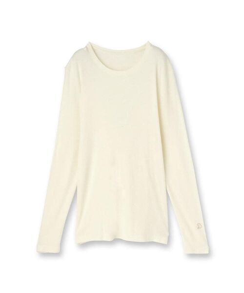 DRESSTERIOR / ドレステリア カットソー | 【インナー使いに最適/しっとり暖かな保湿素材】クルーネックプルオーバー | 詳細8
