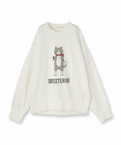 DRESSTERIOR / ドレステリア スウェット | 【ECルクア別注】キャット裏毛スウェット | 詳細1