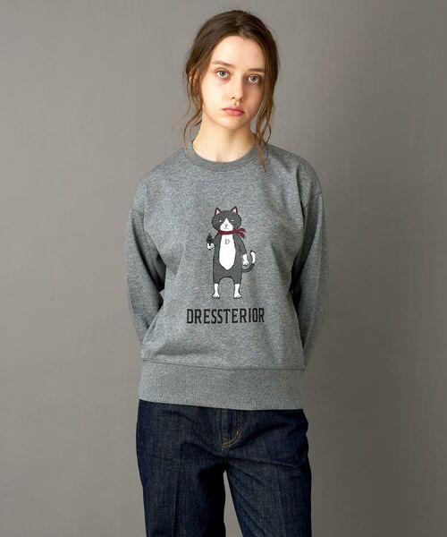 DRESSTERIOR / ドレステリア スウェット | 【ECルクア別注】キャット裏毛スウェット | 詳細10