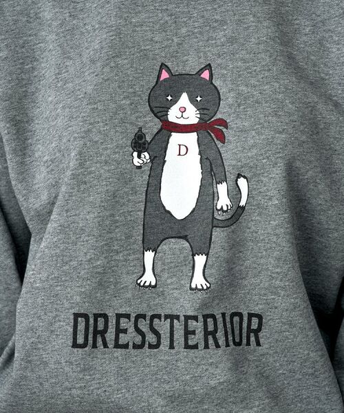 DRESSTERIOR / ドレステリア スウェット | 【ECルクア別注】キャット裏毛スウェット | 詳細13
