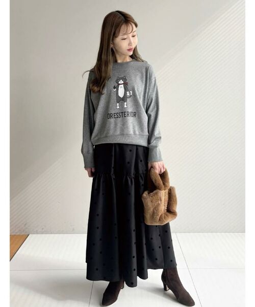 DRESSTERIOR / ドレステリア スウェット | 【ECルクア別注】キャット裏毛スウェット | 詳細24