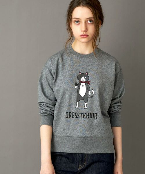 DRESSTERIOR / ドレステリア スウェット | 【ECルクア別注】キャット裏毛スウェット | 詳細9