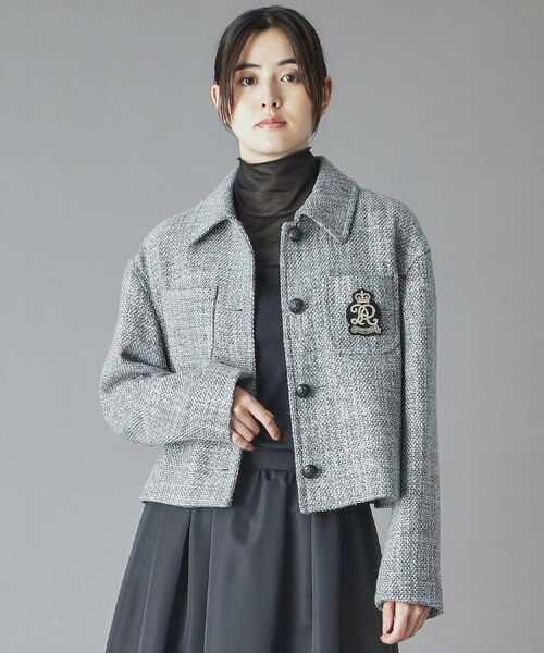 DRESSTERIOR / ドレステリア レザーブルゾン・ジャケット | エンブレムショートブルゾン | 詳細11