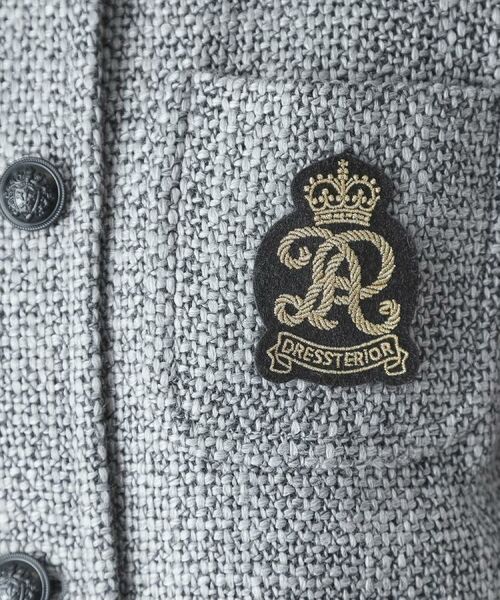 DRESSTERIOR / ドレステリア レザーブルゾン・ジャケット | エンブレムショートブルゾン | 詳細13