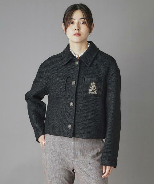 DRESSTERIOR / ドレステリア レザーブルゾン・ジャケット | エンブレムショートブルゾン | 詳細16