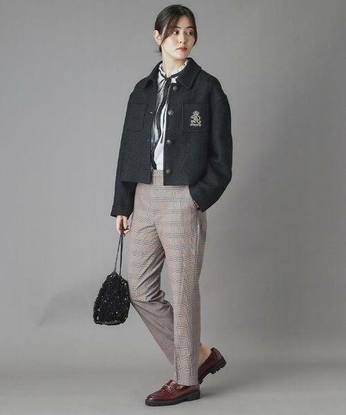 DRESSTERIOR / ドレステリア レザーブルゾン・ジャケット | エンブレムショートブルゾン | 詳細17