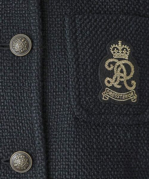 DRESSTERIOR / ドレステリア レザーブルゾン・ジャケット | エンブレムショートブルゾン | 詳細24