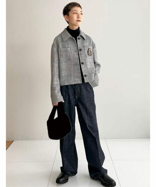 DRESSTERIOR / ドレステリア レザーブルゾン・ジャケット | エンブレムショートブルゾン | 詳細29