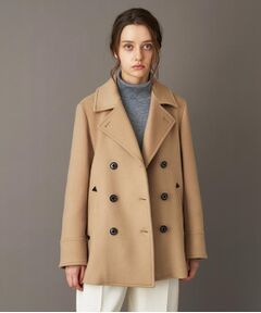 最終セール中!【☆新品未使用】familiar ピーコート 140cm otonaMUSE 11月号掲載】Super140'sショートPジャケット