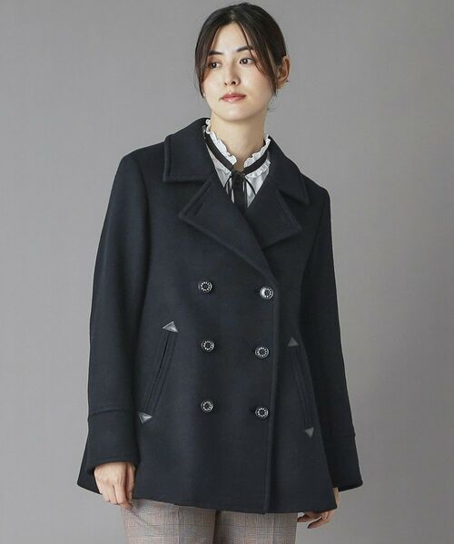 DRESSTERIOR / ドレステリア ピーコート | Super140‘sAラインPコート | 詳細18